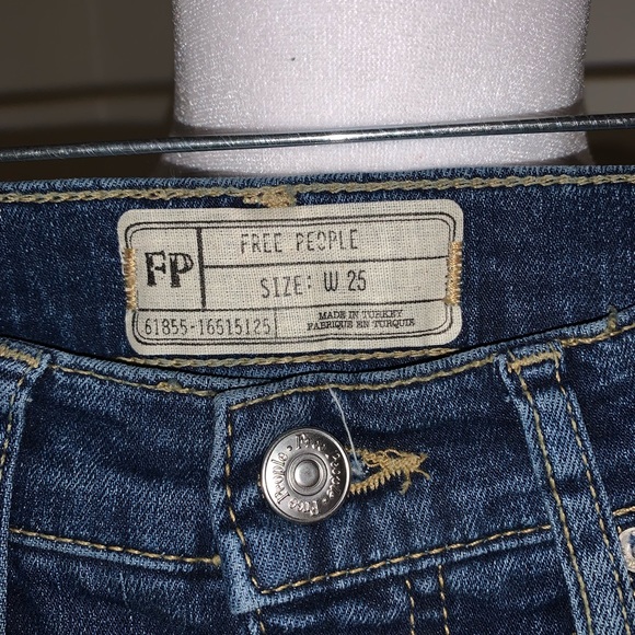 NWT free people busted knee jeans size 25 - Picture 7 of 8